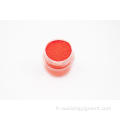 Pigments fluorescents rouge orange pour les plastiques et les encres